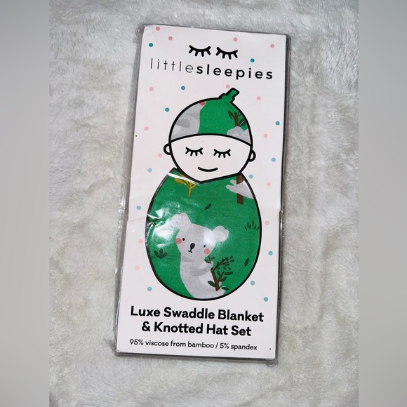 🐨NIB LS Green Koalas Swaddle Set🐨 - Picture 3 of 3